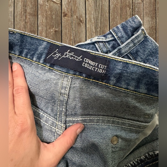 Wrangler “ George Strait“ Cowboy Cut Collection Blue Jeans - Picture 12 of 13